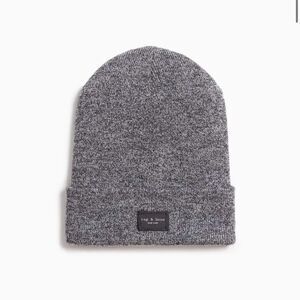 Rag & Bone Addison Beanie Gray Knit Beanie